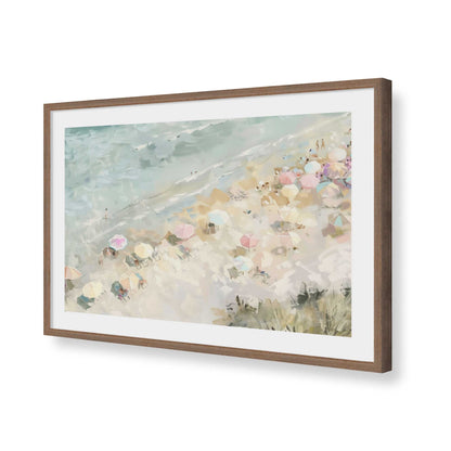 [Color:Walnut], Picture of art in a Walnut frame of the corner