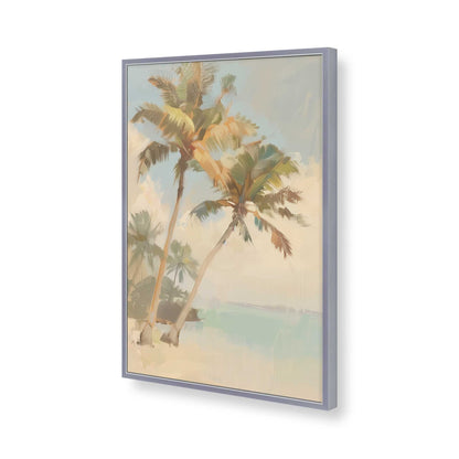 [Color:Polished Chrome], Picture of art in a Polished Chrome frame of the corner