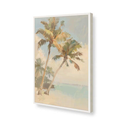 [Color:Opaque White], Picture of art in a Opaque White frame of the corner
