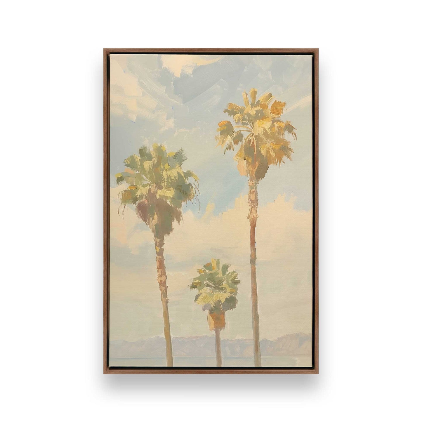 [Color:Walnut], Picture of art in a Walnut frame