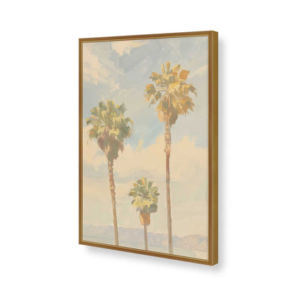 [Color:Polished Gold], Picture of art in a Polished Gold frame of the corner