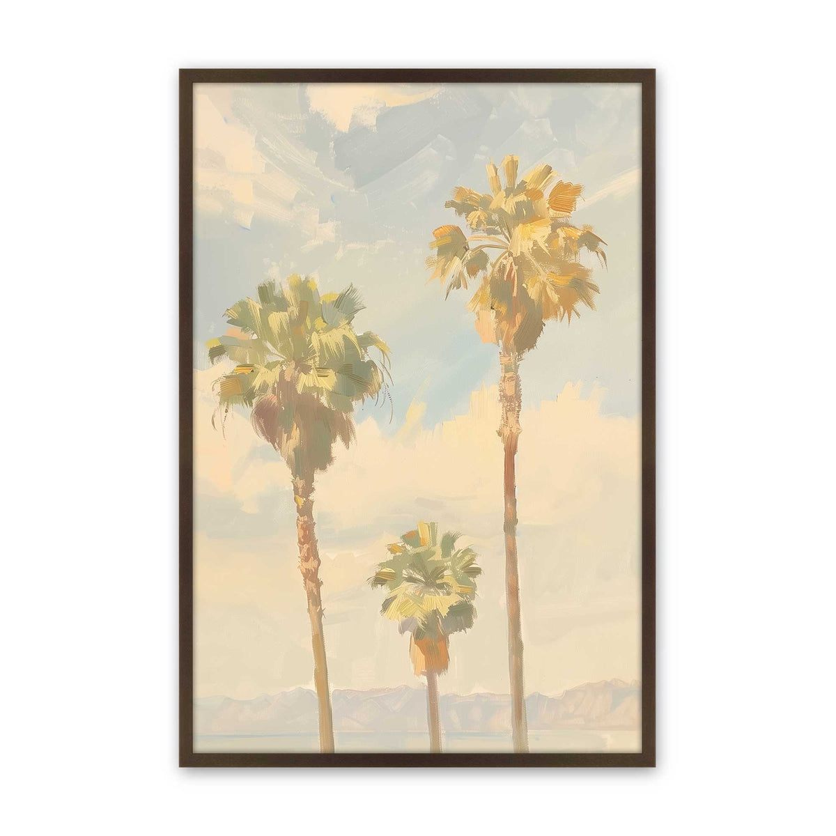 [Color:Belvinder Brown], Picture of art in a Belvinder Brown frame