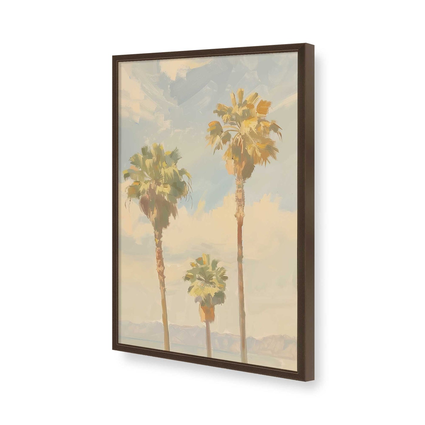 [Color:Belvinder Brown], Picture of art in a Belvinder Brown frame of the corner
