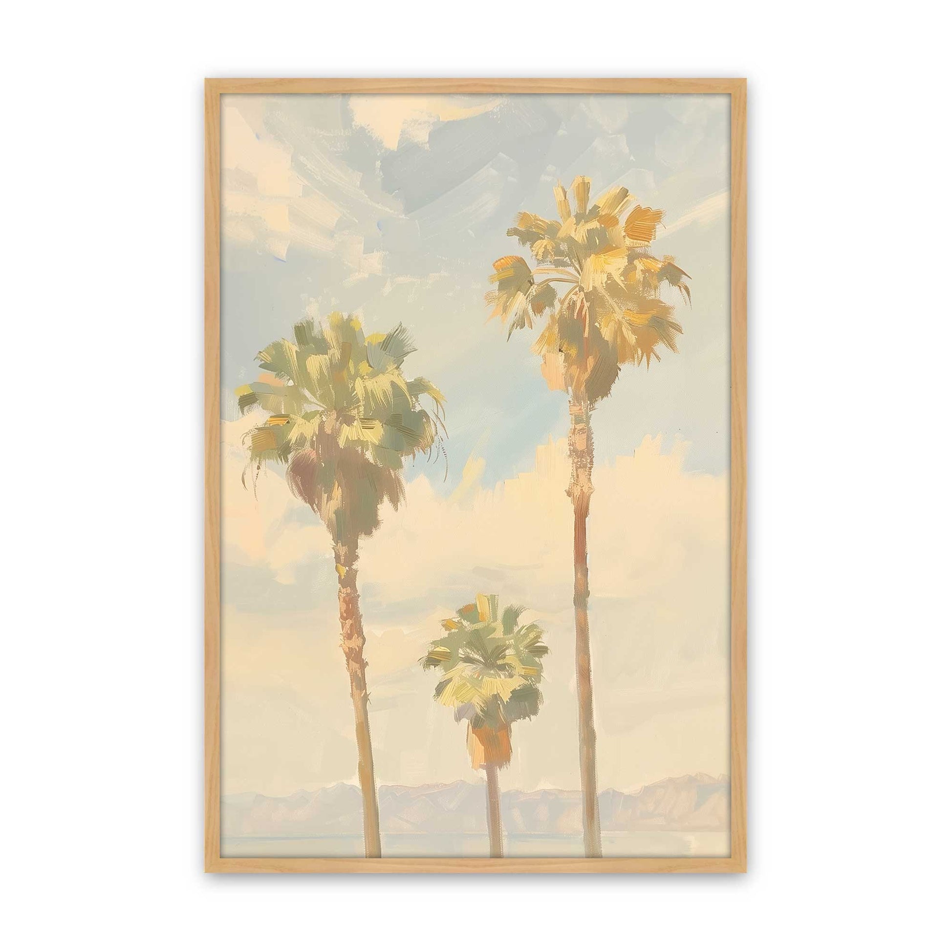 [Color:American Maple], Picture of art in a American Maple frame