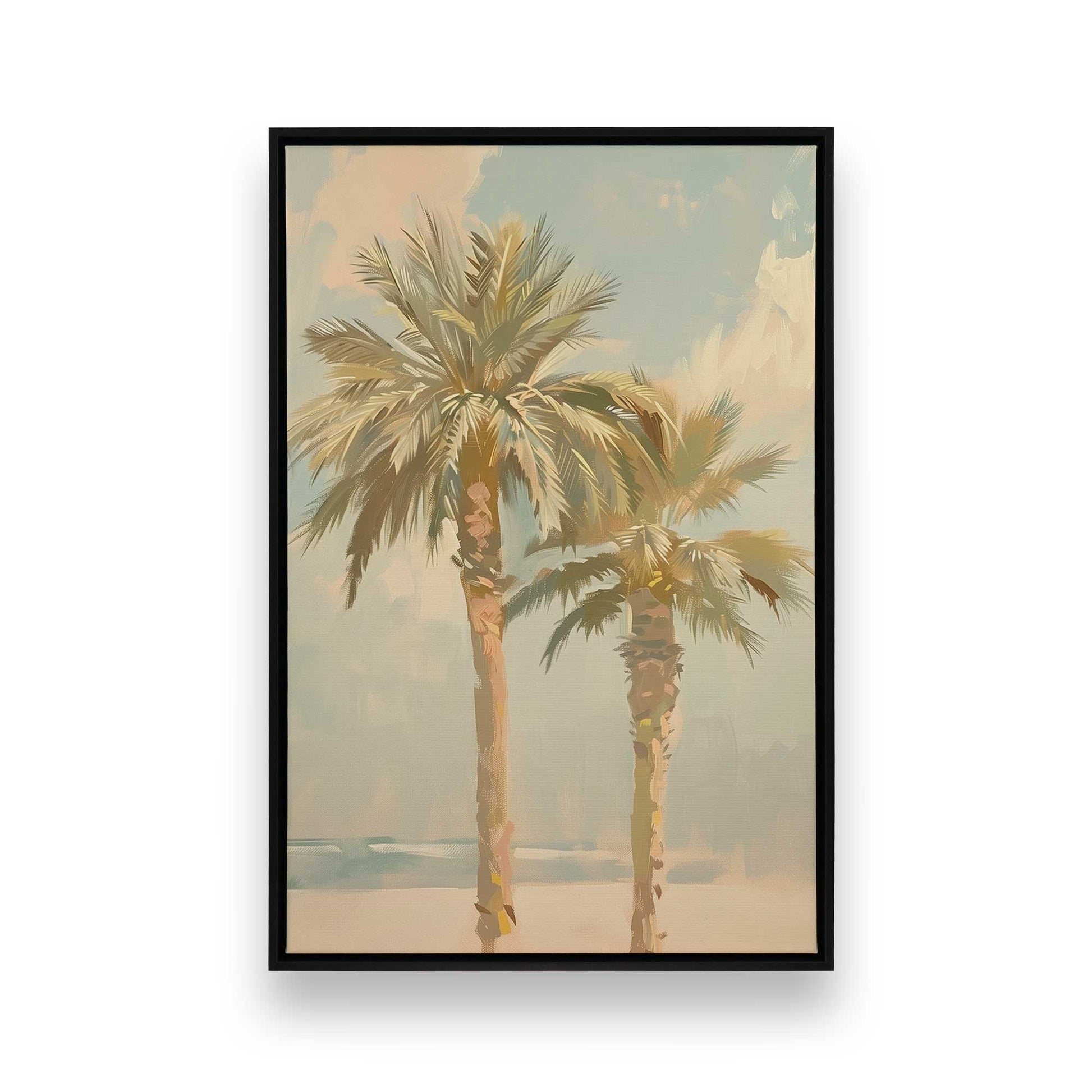 [Color:Satin Black], Picture of art in a Satin Black frame