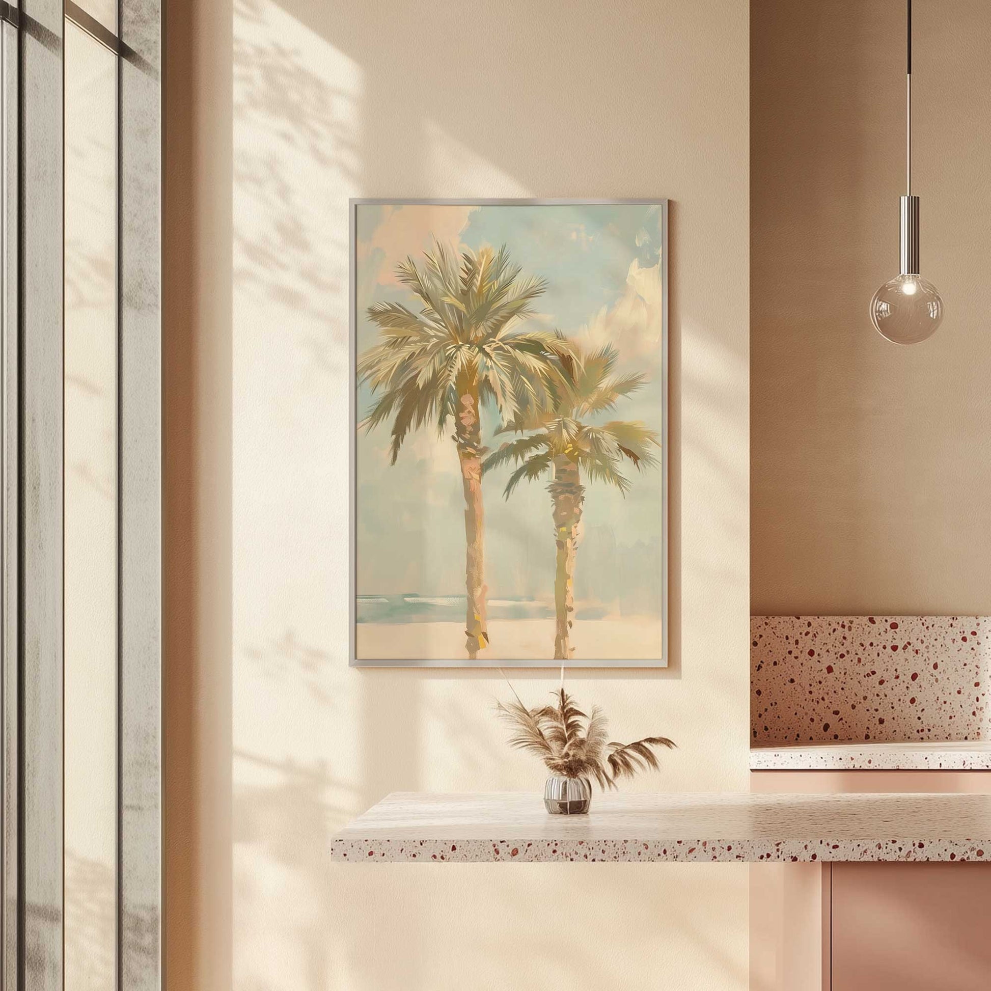 Picture of art in a room