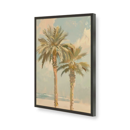 [Color:Satin Black], Picture of art in a Satin Black frame of the corner
