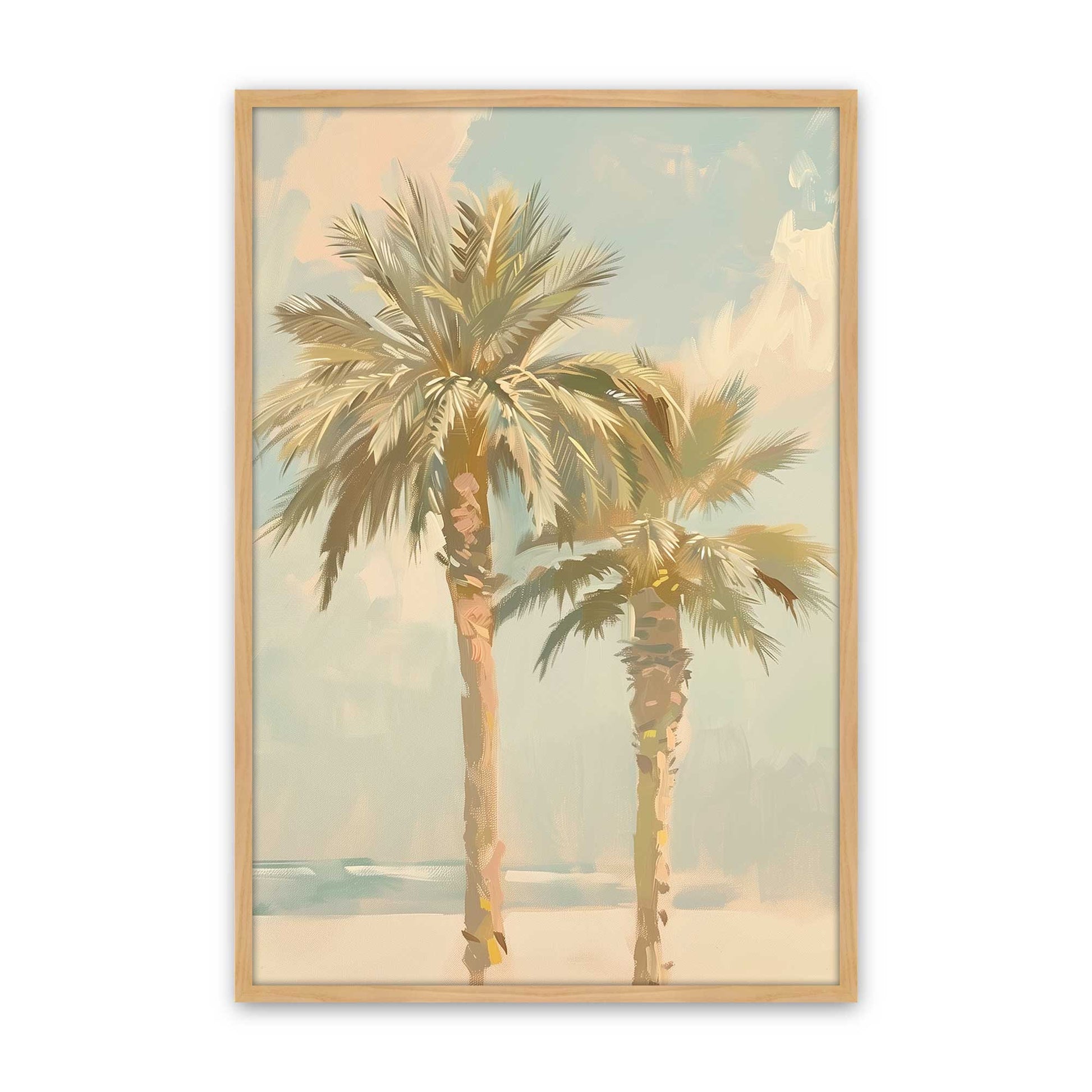 [Color:American Maple], Picture of art in a American Maple frame