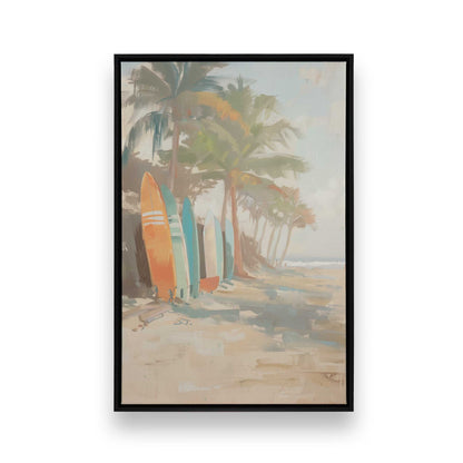 [Color:Satin Black], Picture of art in a Satin Black frame