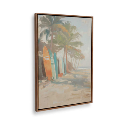 [Color:Walnut], Picture of the corner of the art