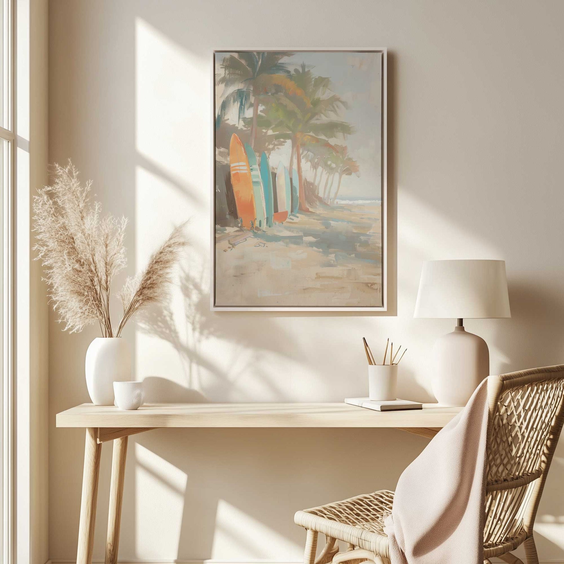 Picture of art in a room