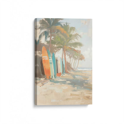 [Color:Stretched Canvas], Picture of art at an angle