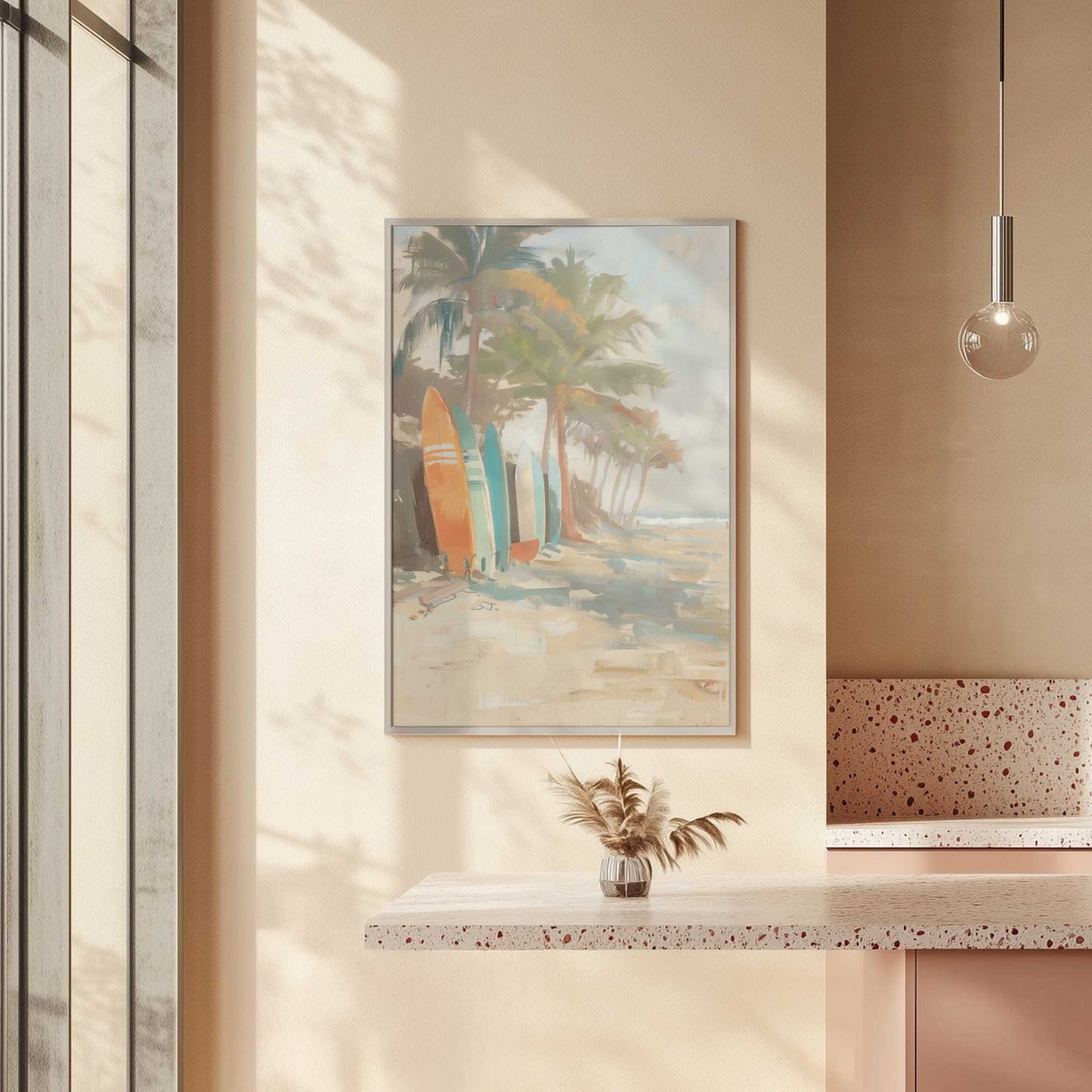 Picture of art in a room