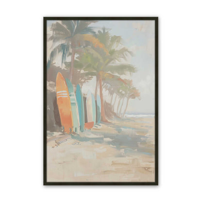 [Color:Satin Black], Picture of art in a Satin Black frame