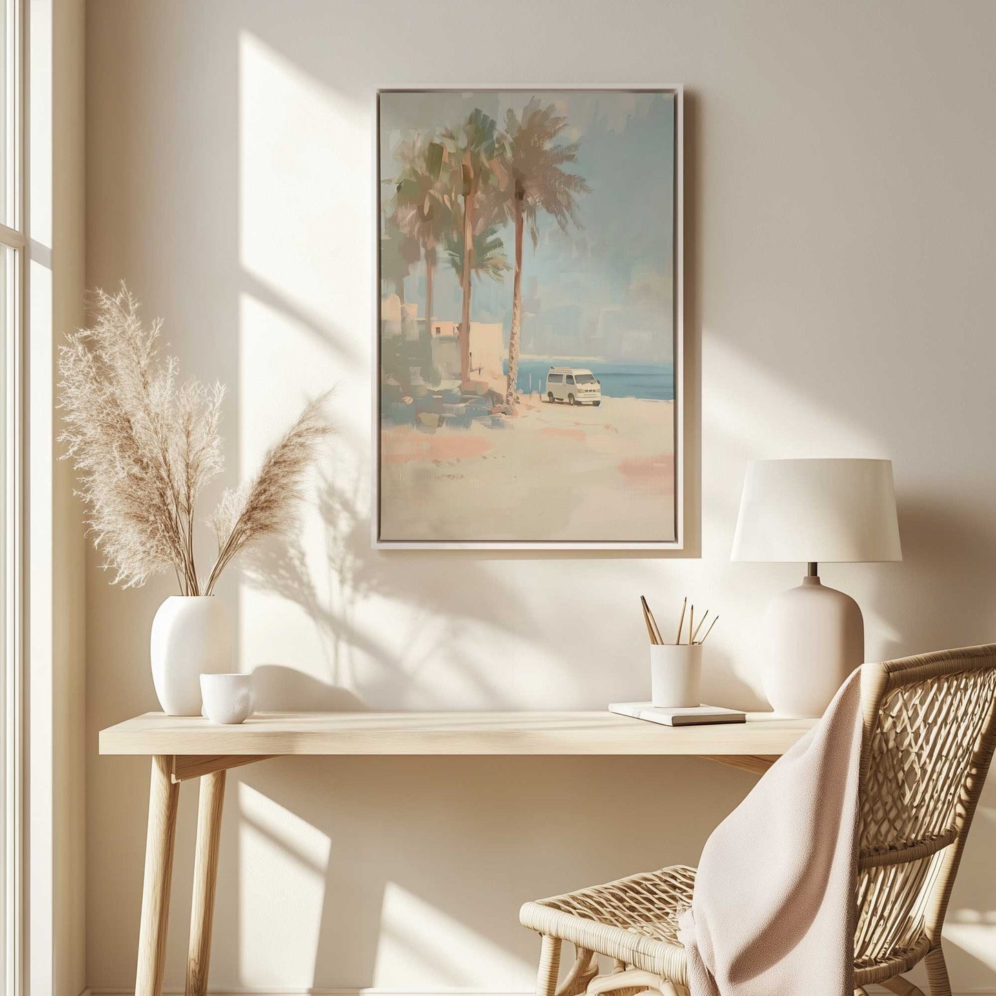 Picture of art in a room