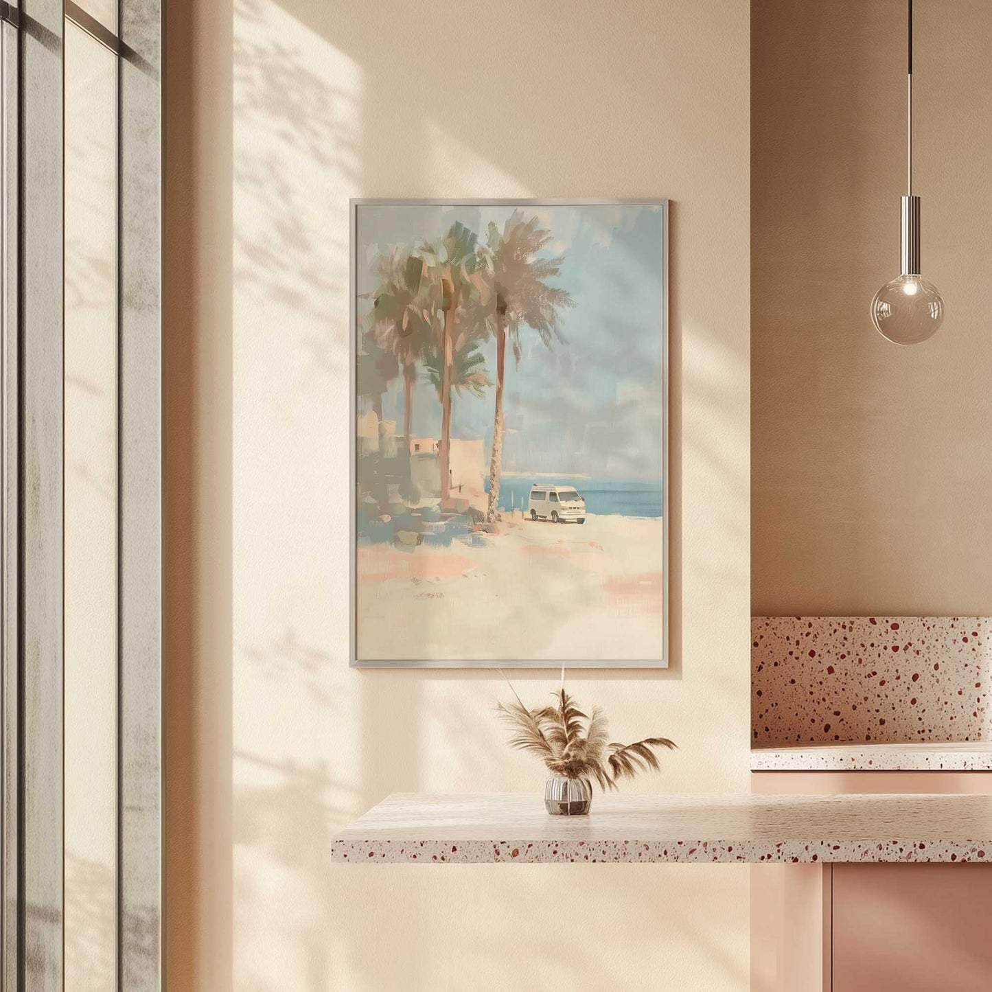 Picture of art in a room