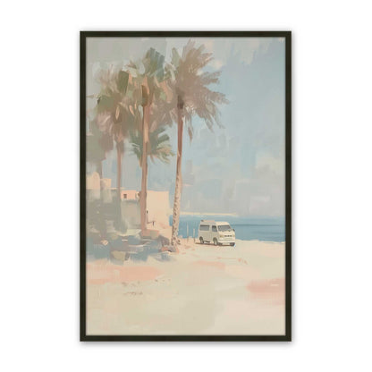 [Color:Satin Black], Picture of art in a Satin Black frame