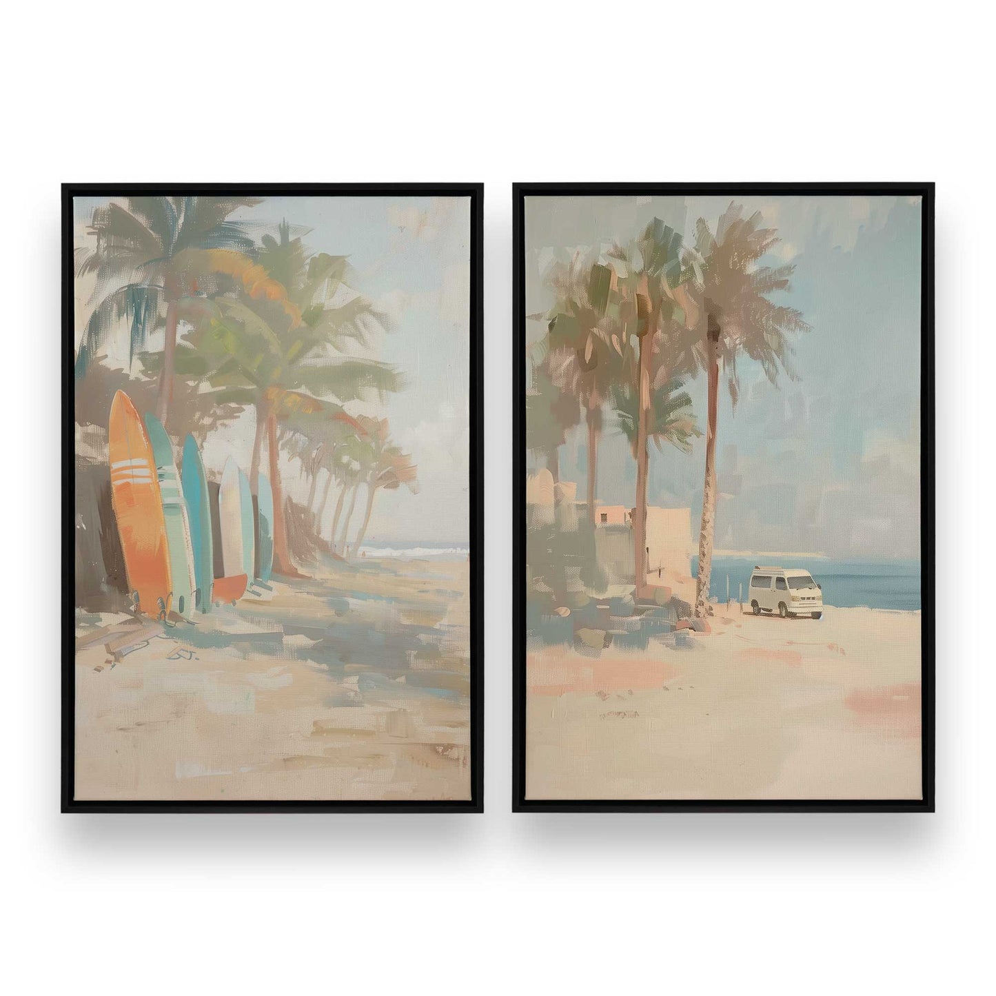 [Color:Satin Black], Picture of art in a Satin Black frame
