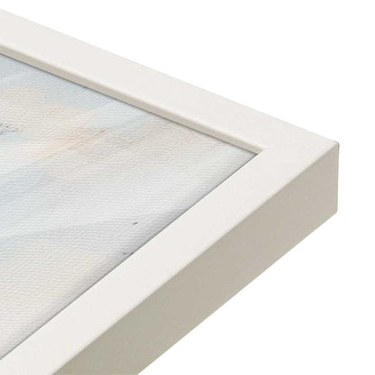 [Color:Opaque White], Picture of art in a Opaque White frame of the corner