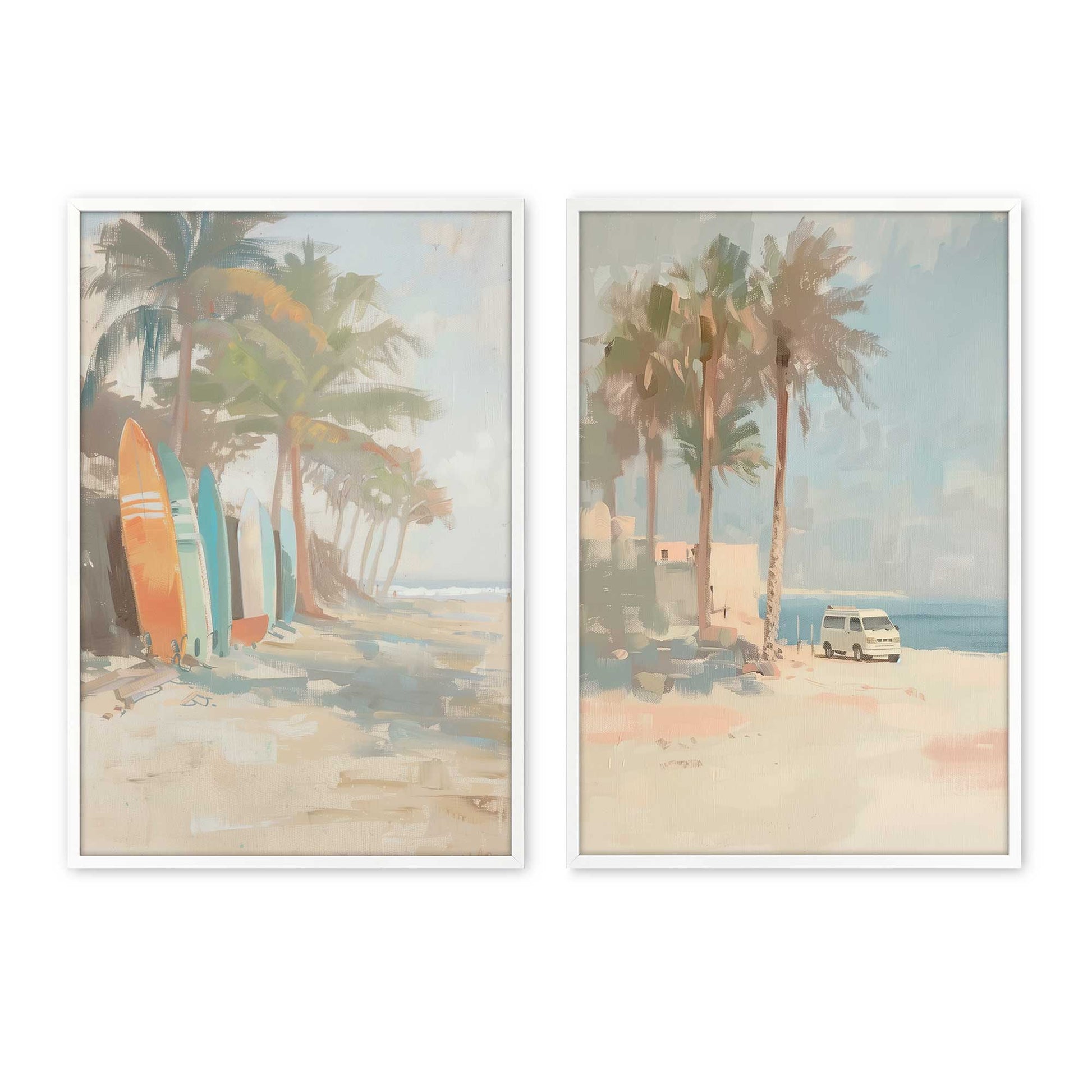 [Color:Opaque White], Picture of art in a Opaque White frame