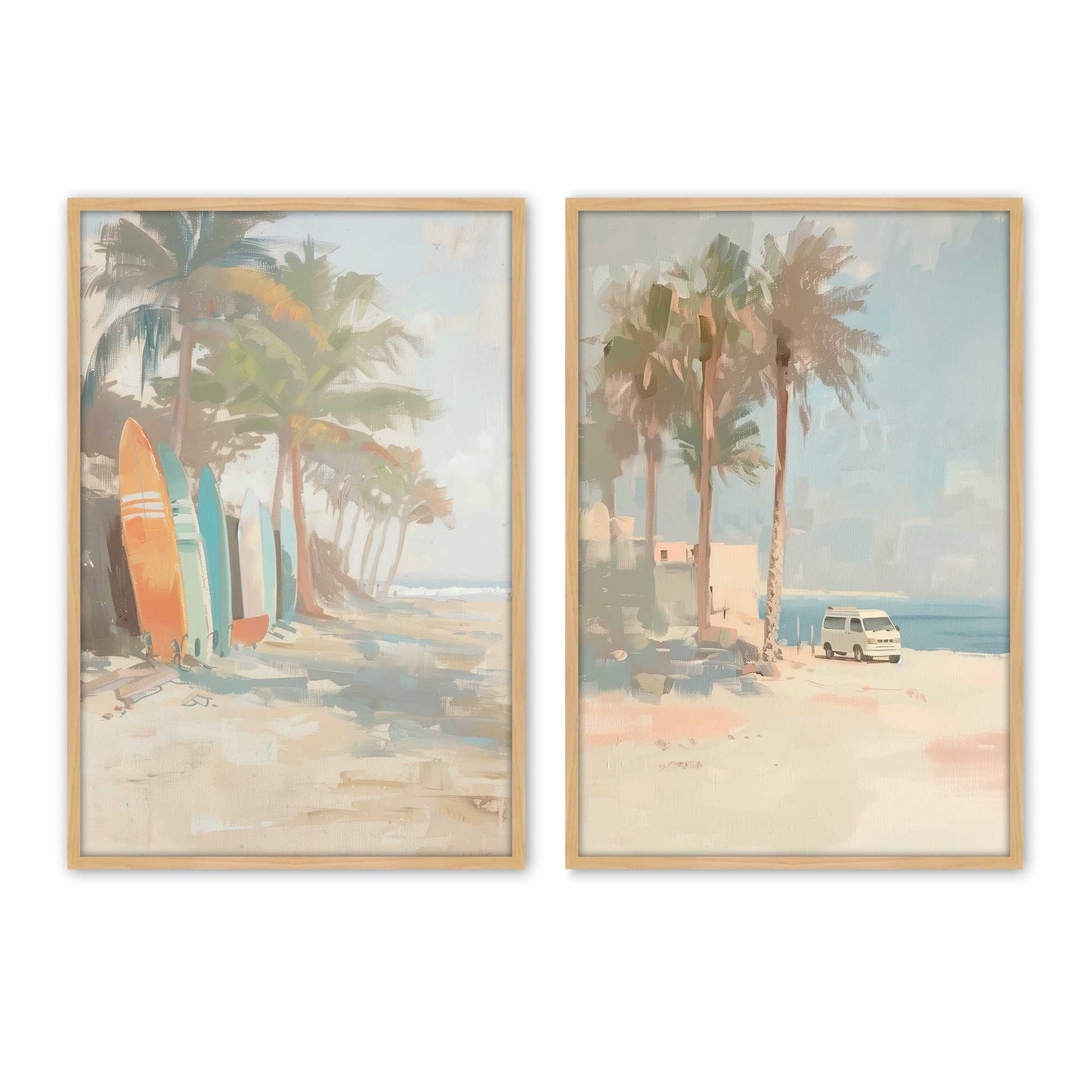 [Color:American Maple], Picture of art in a American Maple frame