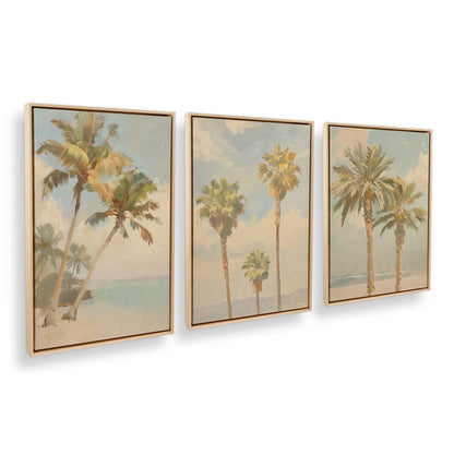 [Color:American Maple], Picture of art in an American Maple frame at an angle