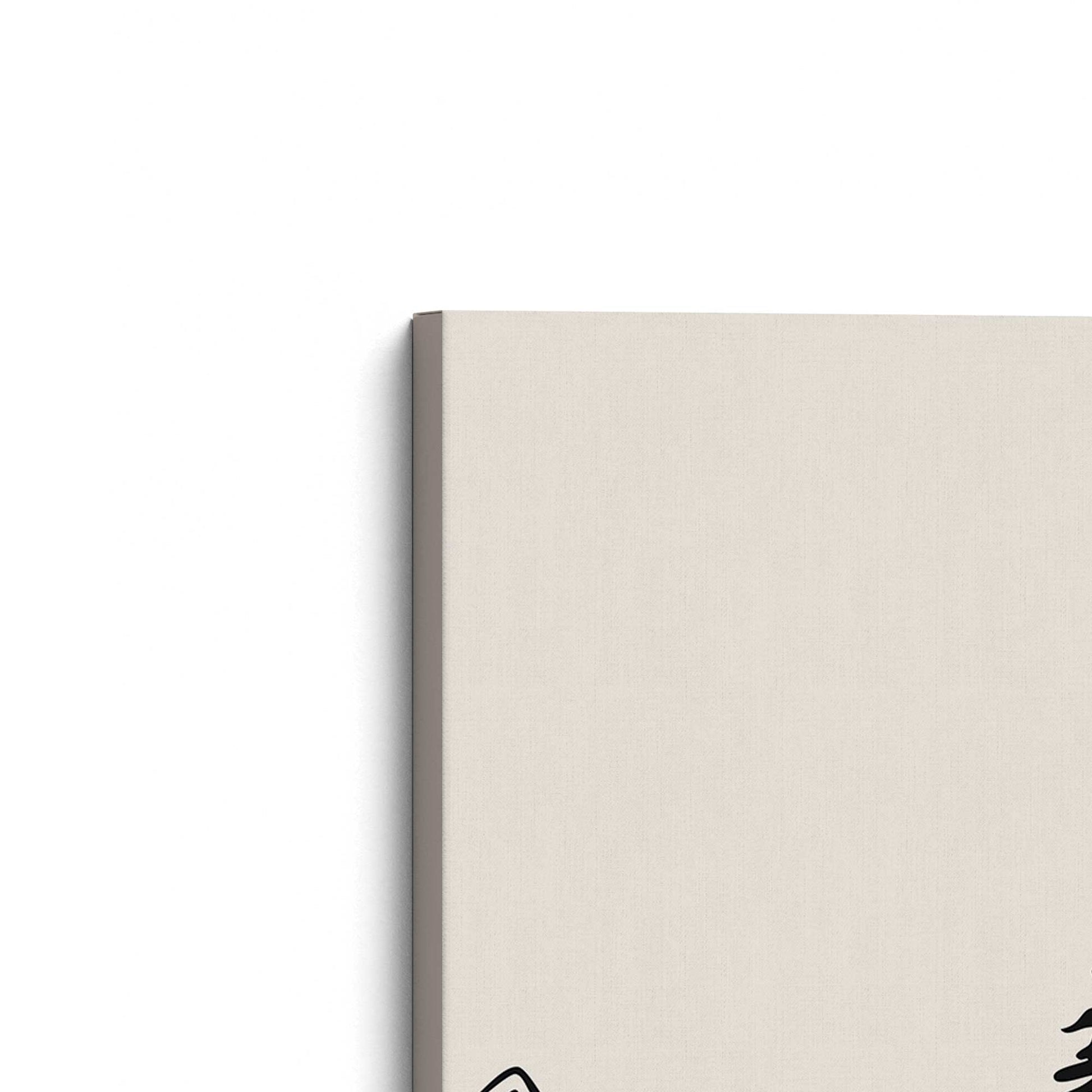 [Color:Stretched Canvas], Picture of the corner of the art