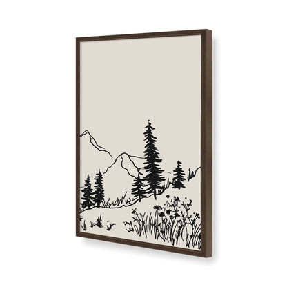 [Color:Belvinder Brown], Picture of art in a Belvinder Brown frame of the corner