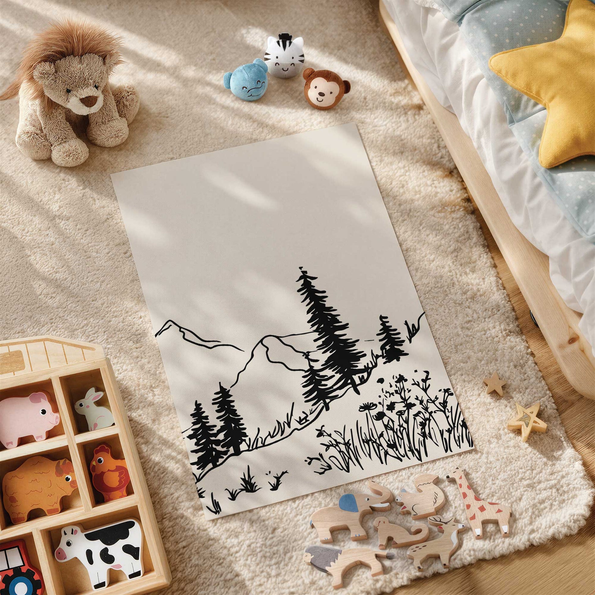 [Color:Rolled Print], Picture of close up of art
