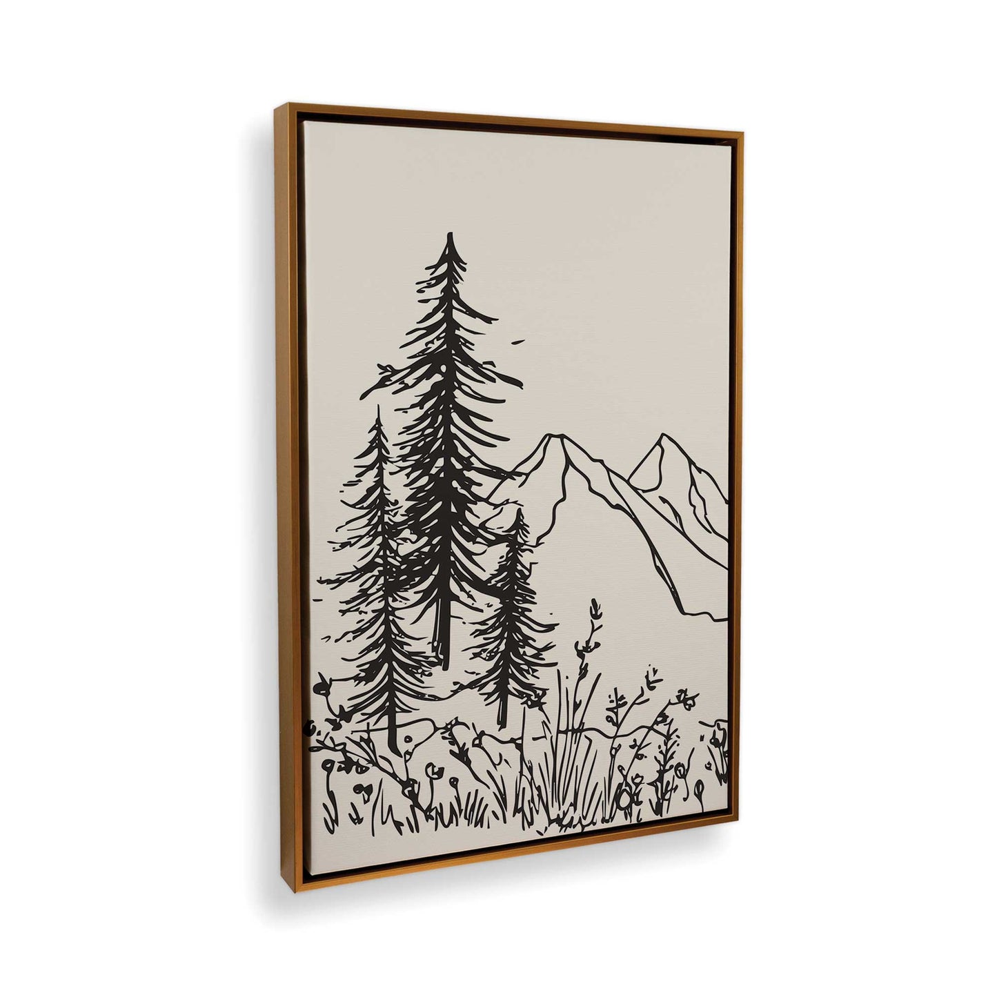 [Color:Polished Gold], Picture of the corner of the art
