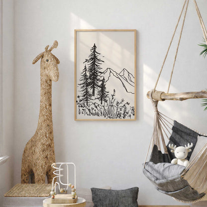 Picture of art in a room
