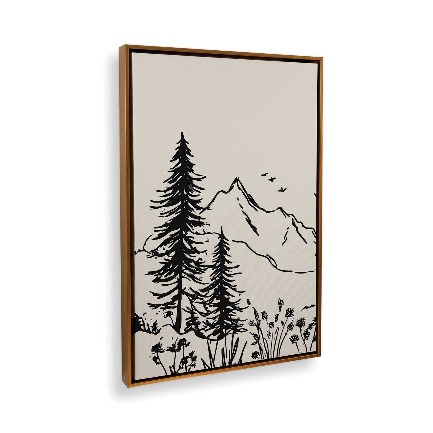[Color:Polished Gold], Picture of the corner of the art
