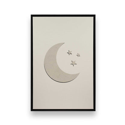 [Color:Satin Black], Picture of art in a Satin Black frame