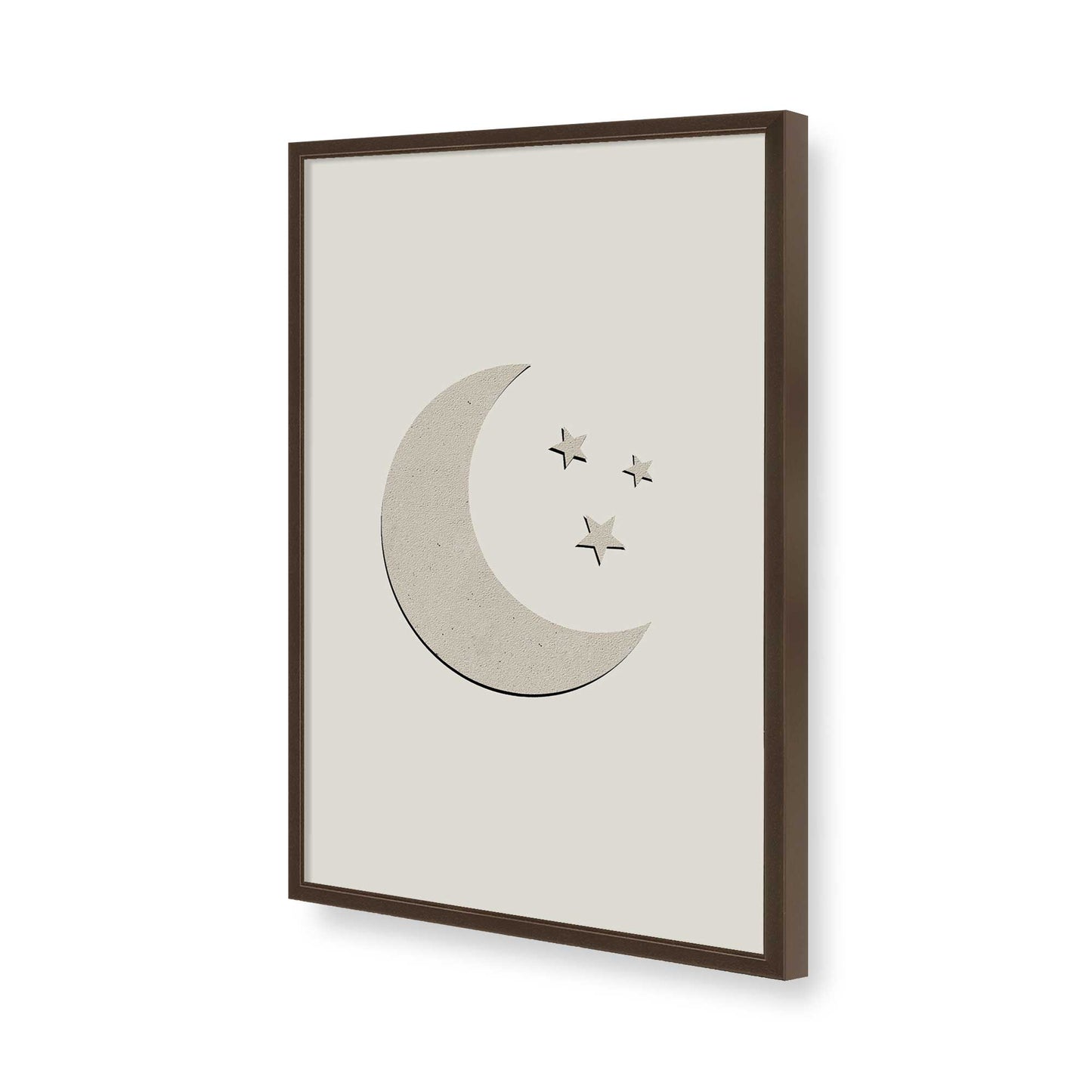 [Color:Belvinder Brown], Picture of art in a Belvinder Brown frame of the corner