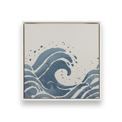 [Color:Opaque White], Picture of art in a White frame