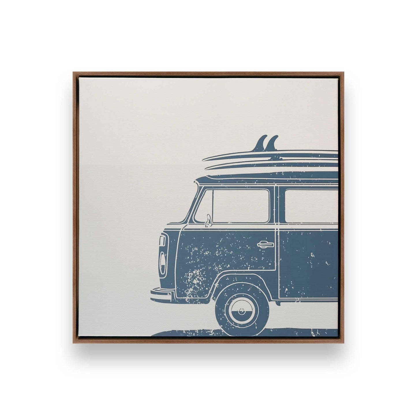 [Color:Walnut], Picture of art in a Walnut frame