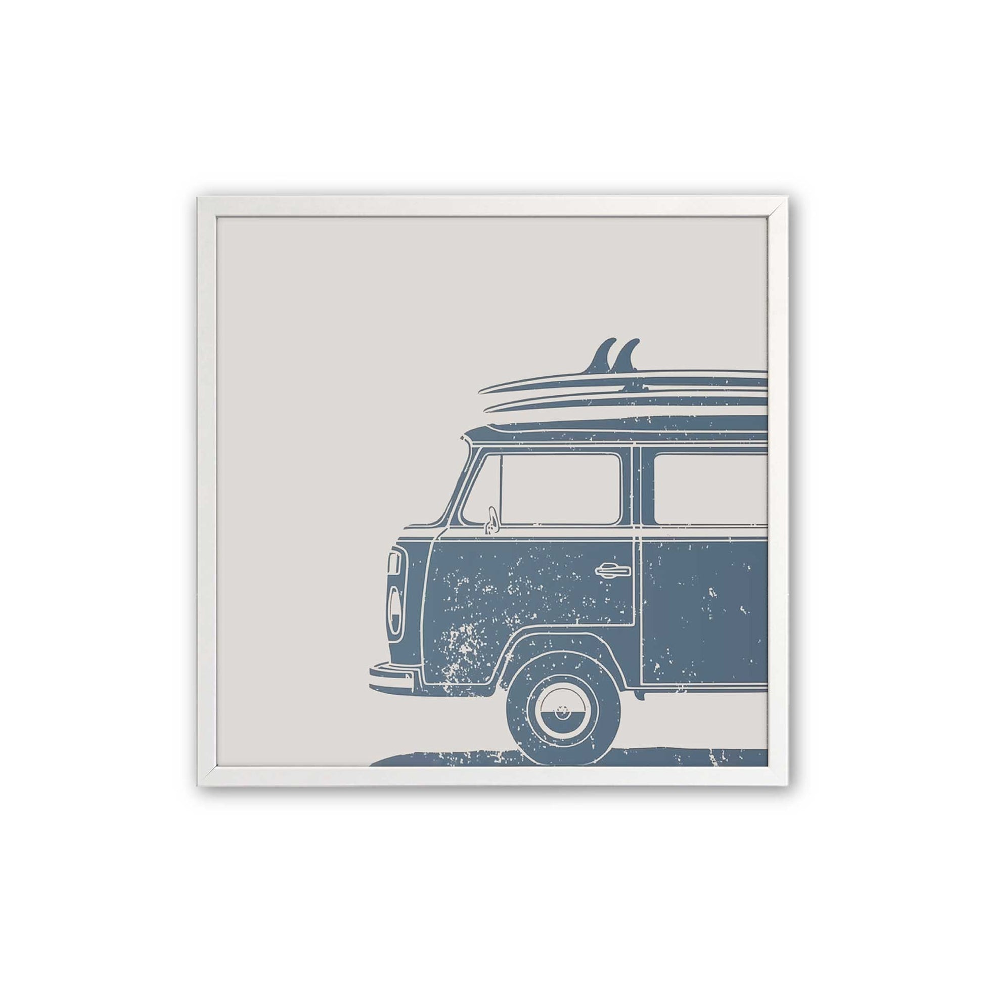 [Color:Opaque White], Picture of art in a Opaque White frame