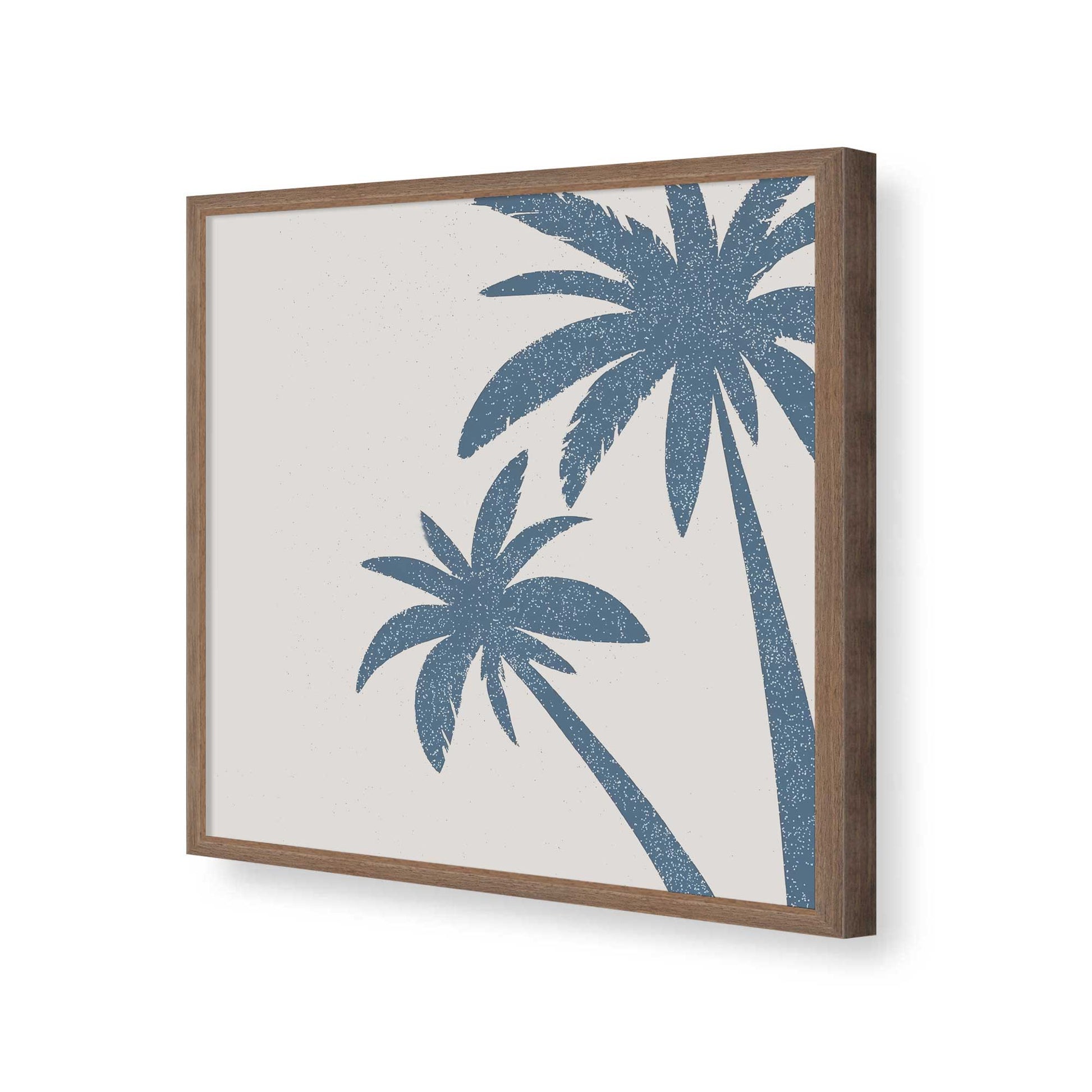 [Color:Walnut], Picture of art in a Walnut frame of the corner