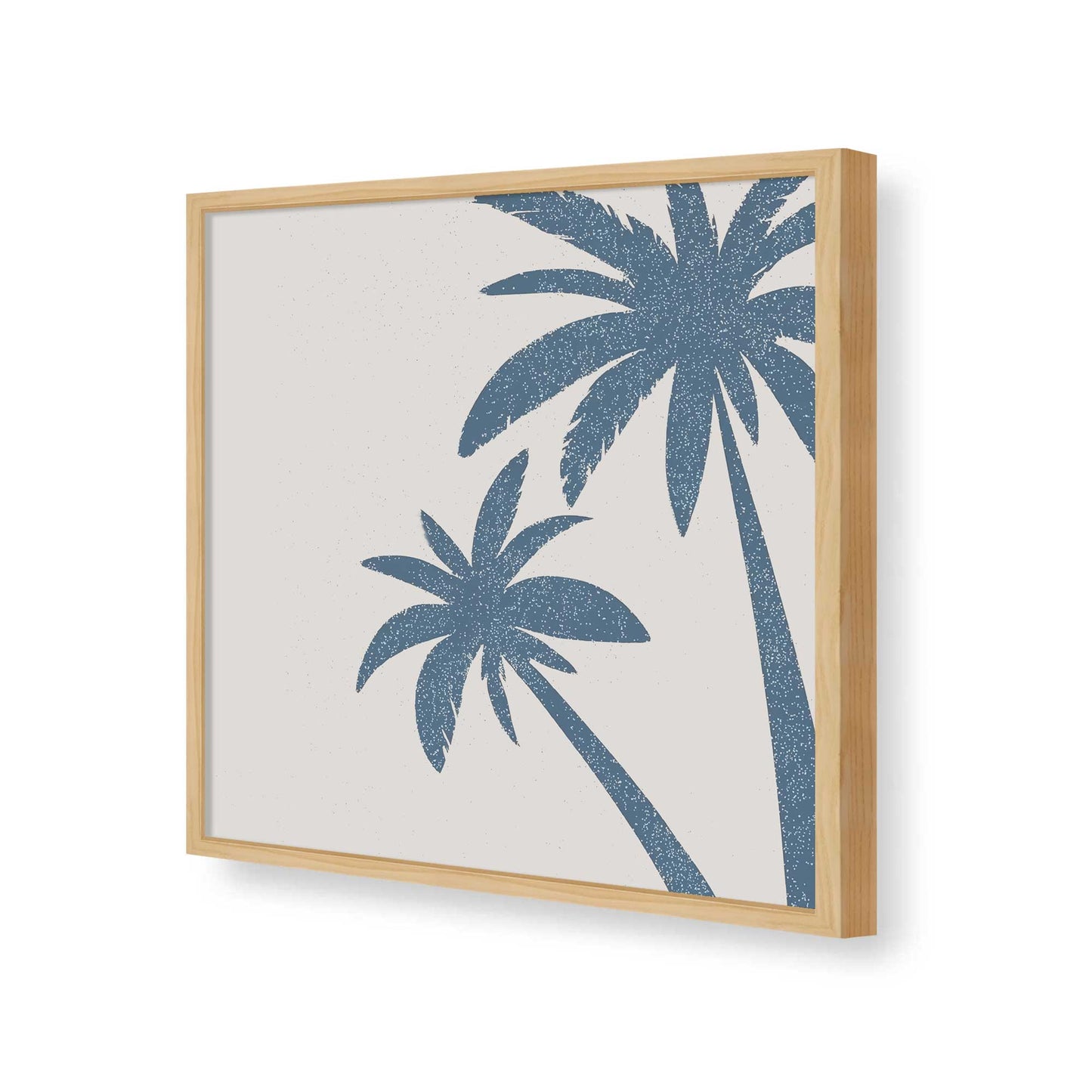 [Color:American Maple], Picture of art in a American Maple frame of the corner