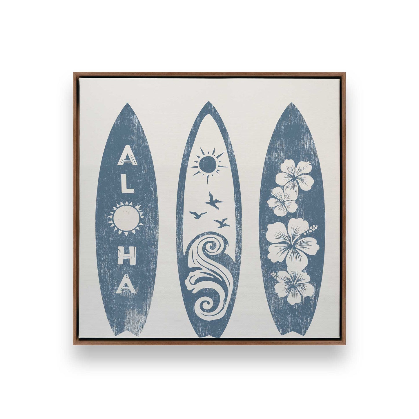 [Color:Walnut], Picture of art in a Walnut frame