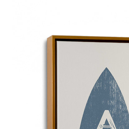 [Color:Polished Gold], Picture of art in a Polished Gold frame at an angle