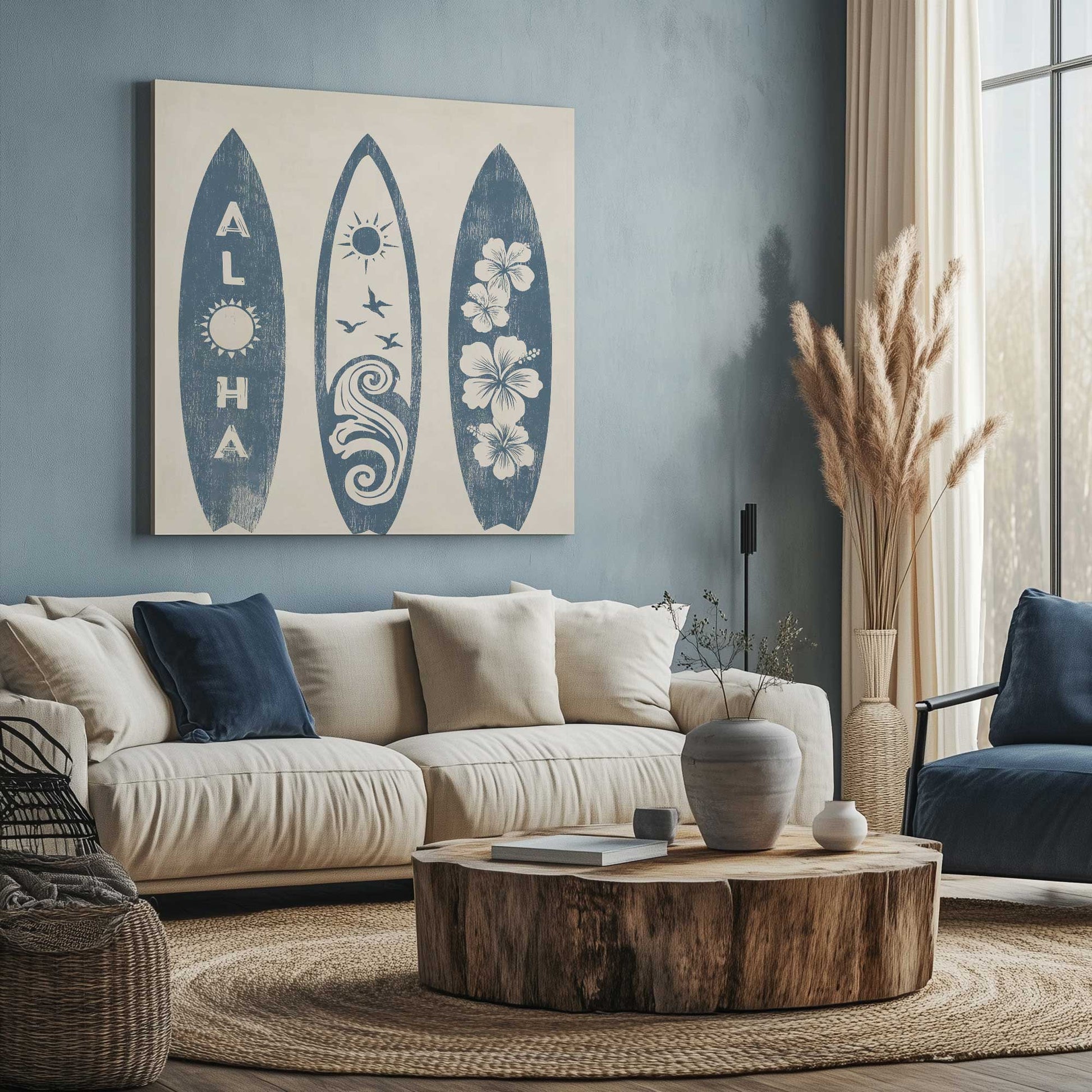 Picture of art in a room