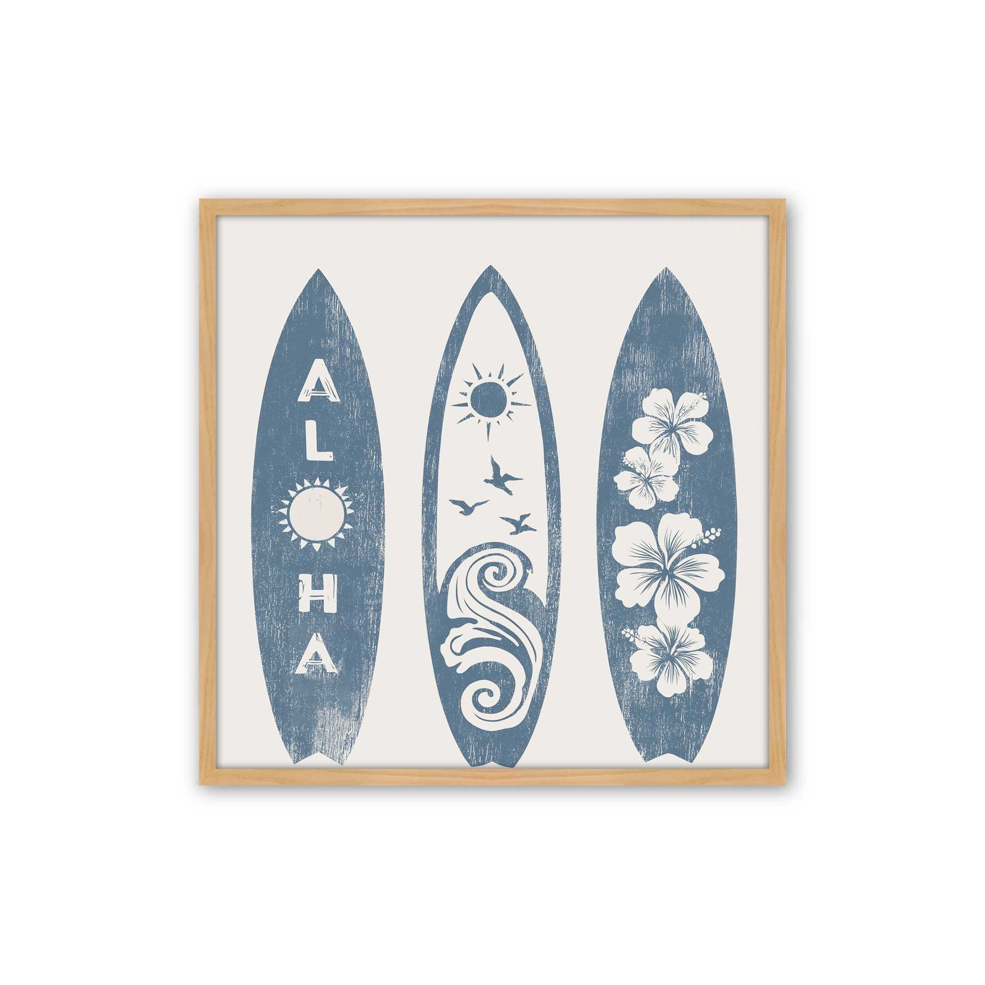 [Color:American Maple], Picture of art in a American Maple frame