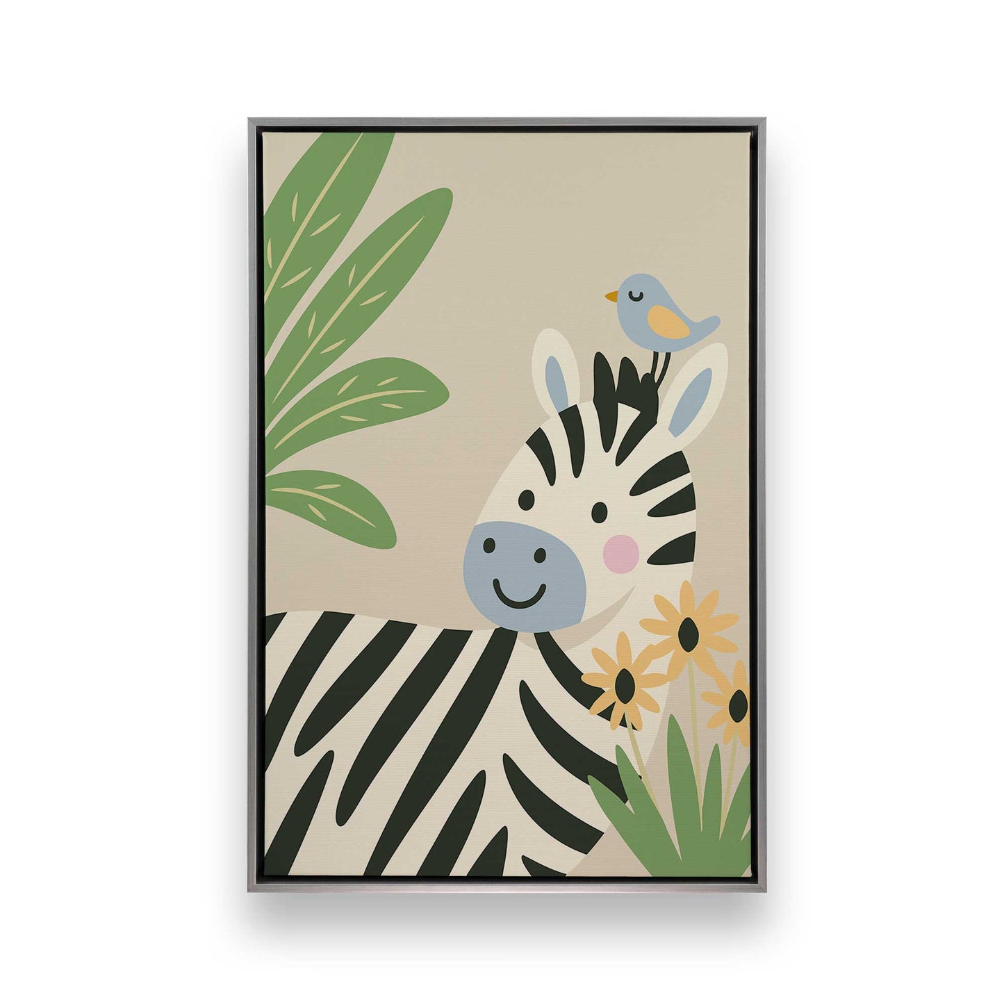 [Color:Polished Chrome], Picture of art in a Polished Chrome frame