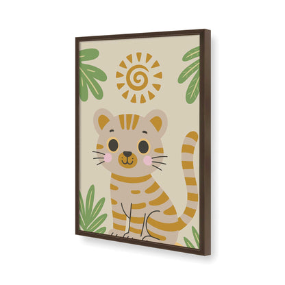 [Color:Belvinder Brown], Picture of art in a Belvinder Brown frame of the corner