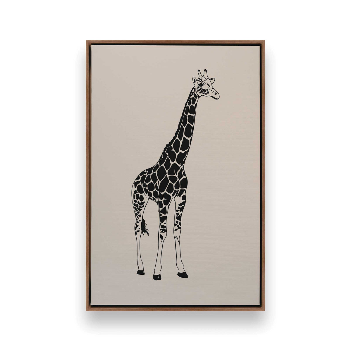 [Color:Walnut], Picture of art in a Walnut frame