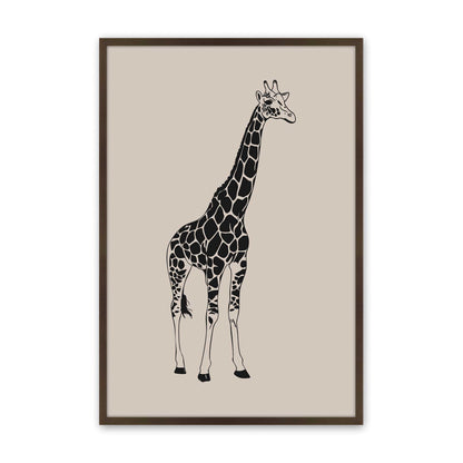 [Color:Belvinder Brown], Picture of art in a Belvinder Brown frame