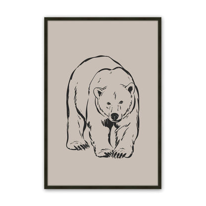 [Color:Satin Black], Picture of art in a Satin Black frame