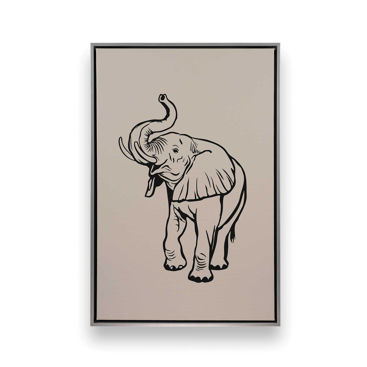 [Color:Polished Chrome], Picture of art in a Polished Chrome frame