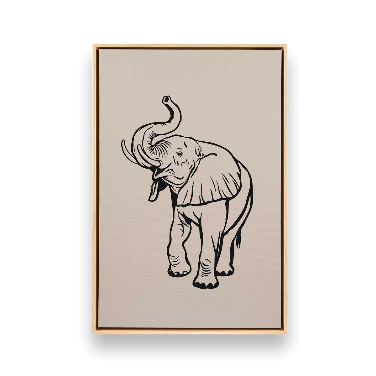 [Color:American Maple], Picture of art in a American Maple frame